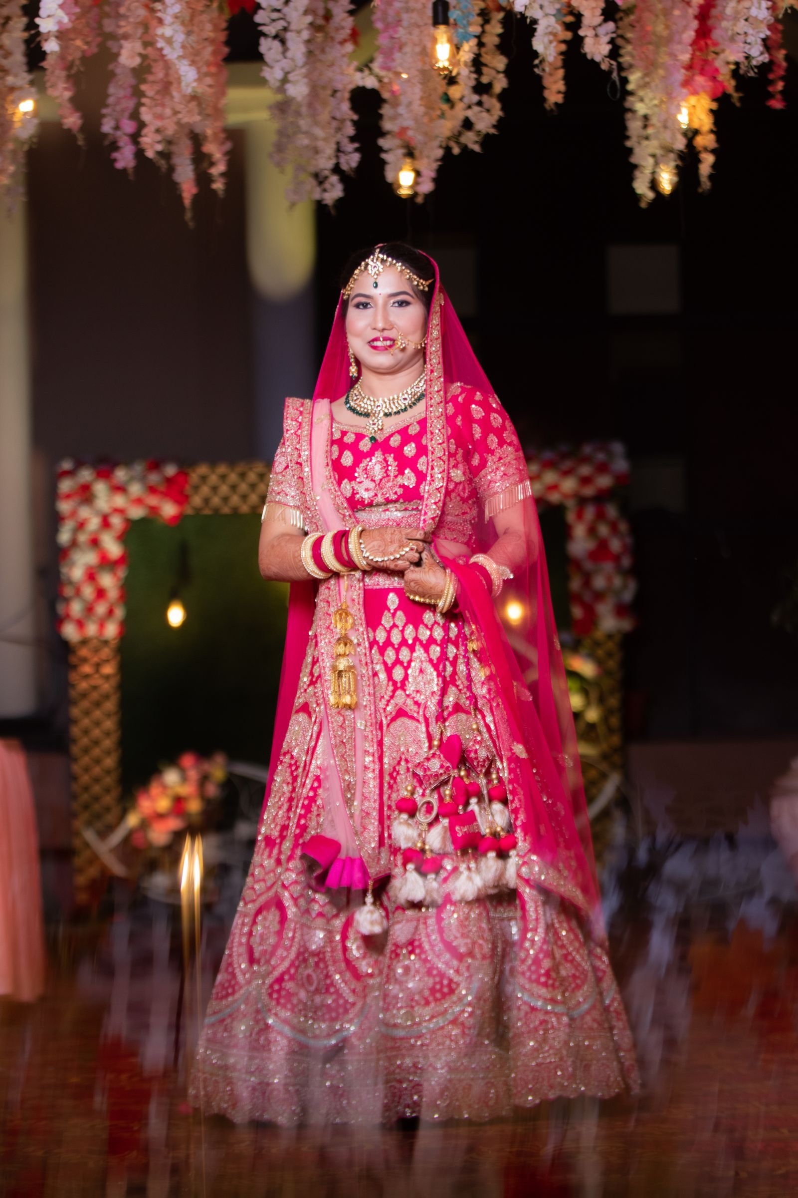 Wedding portrait supported by FliqaIndia creative workflow