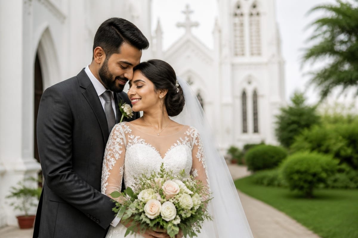 Aisha & Daniel wedding story cover