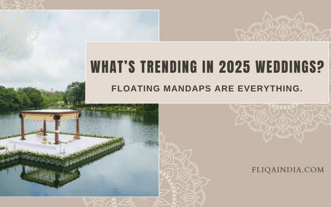 10 Best Floating Mandap Setups in India for Picture-Perfect Wedding Photos
