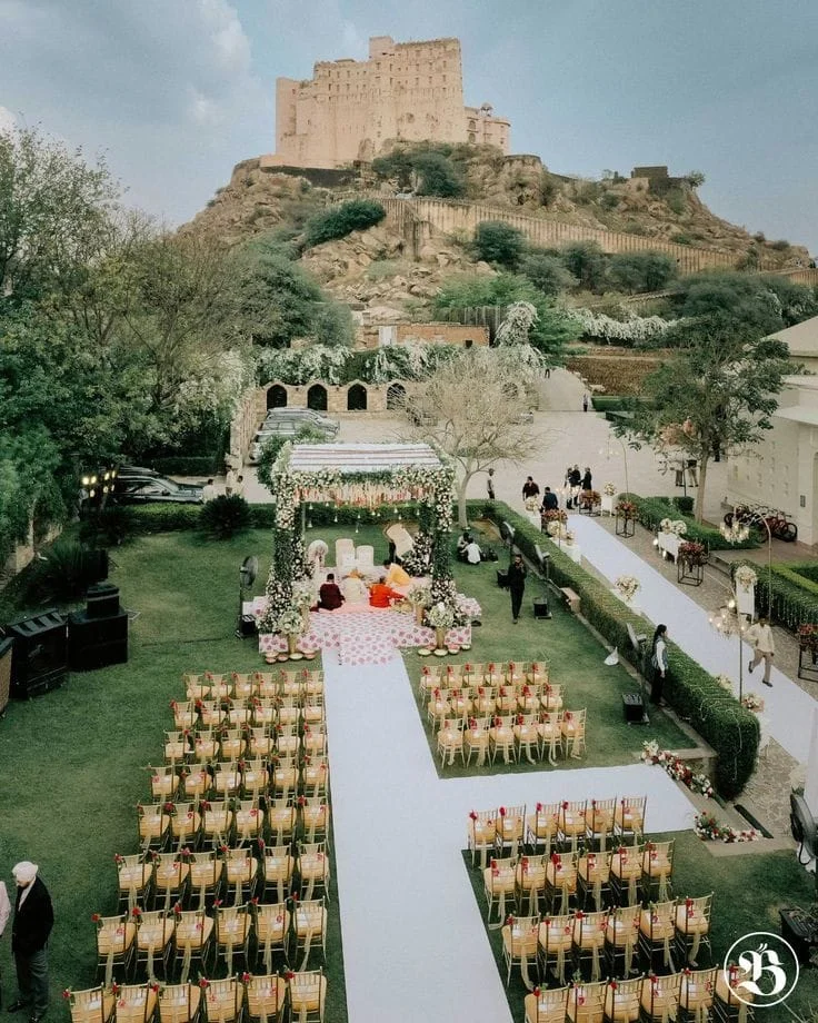 Wedding Photography Trends by Venue Size for large royal weddings